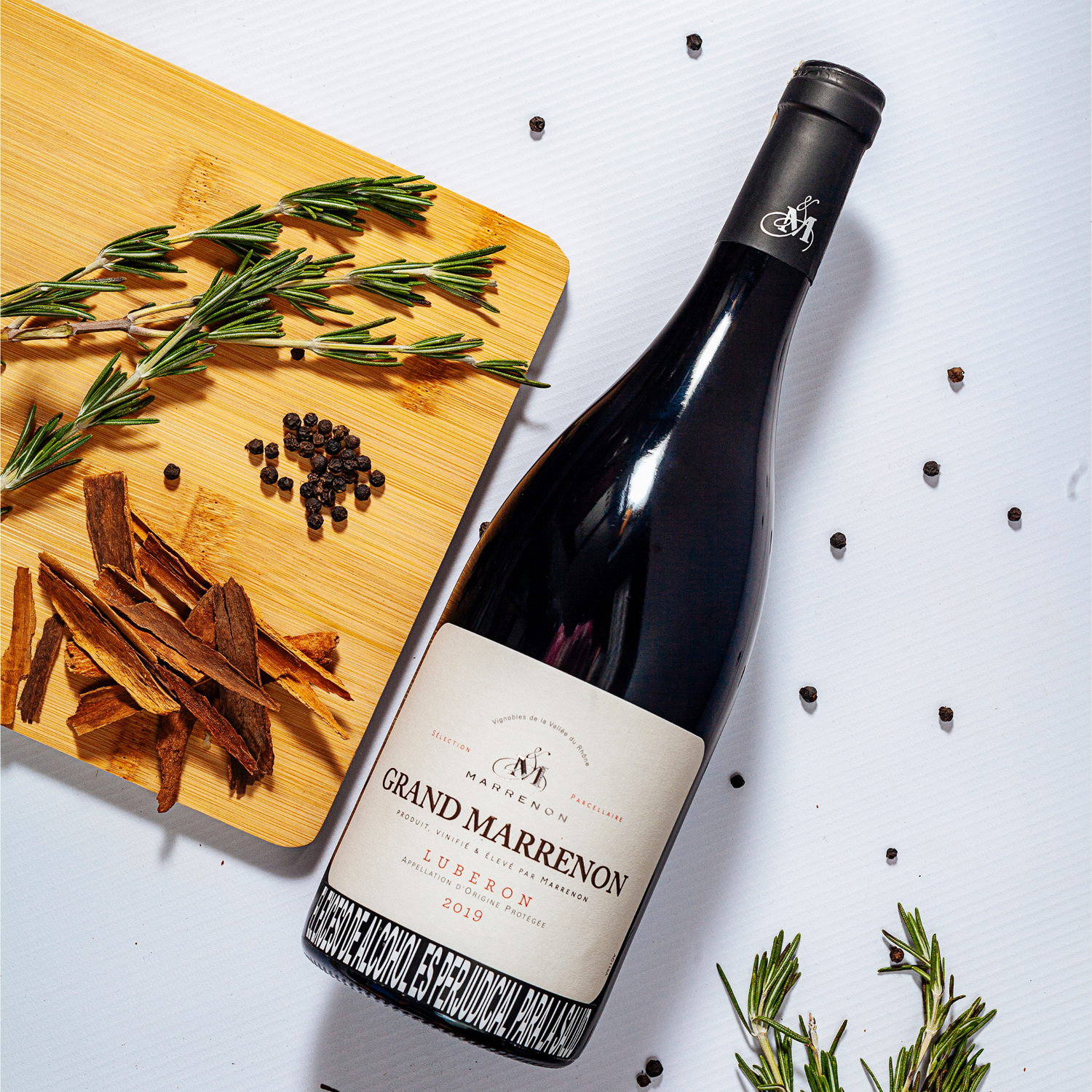 vino tinto de reserva frances