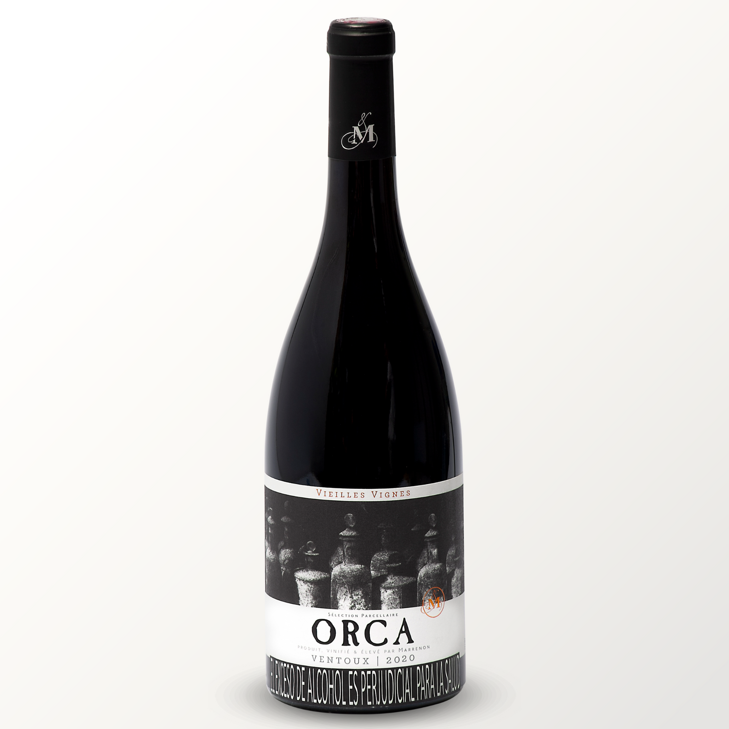 Vino tinto gran reserva orca