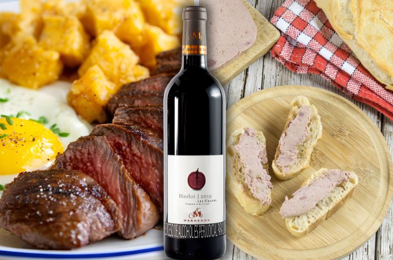 Especial Navideño Voilá: Maridaje del Merlot Les Grains con sabores de Francia y Colombia